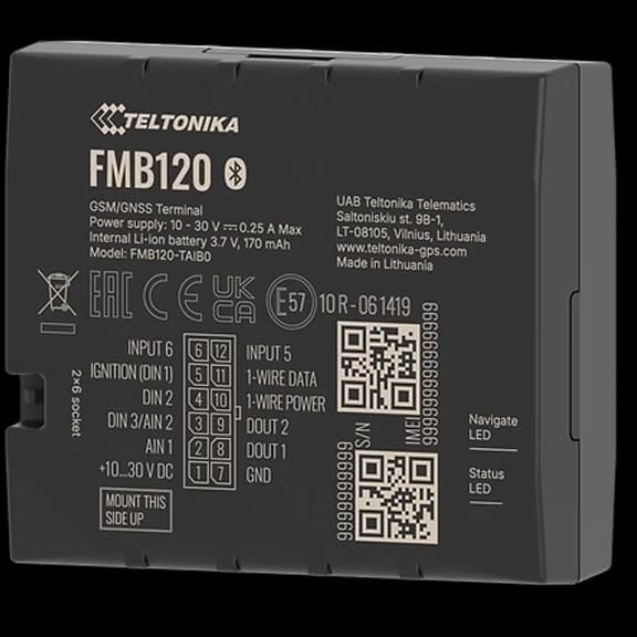 ردیاب خودرو تلتونیکا FMB120