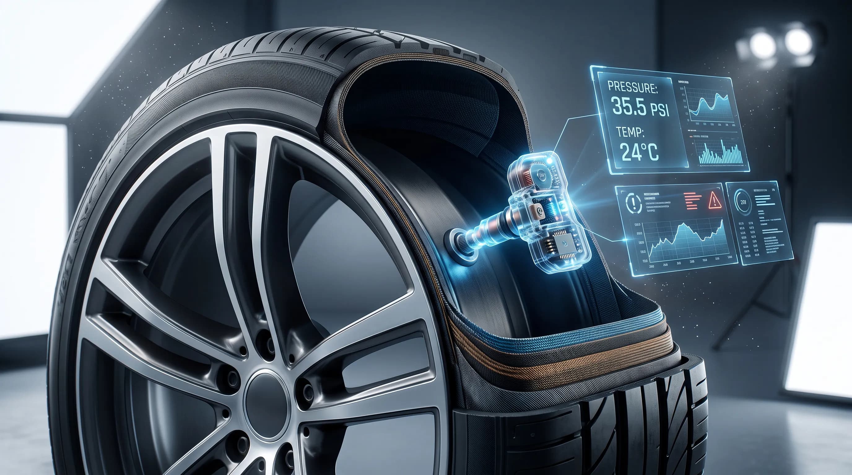سیستم کنترل فشار باد تایر (TPMS) چیست و چگونه عمر لاستیک را افزایش می‌دهد؟