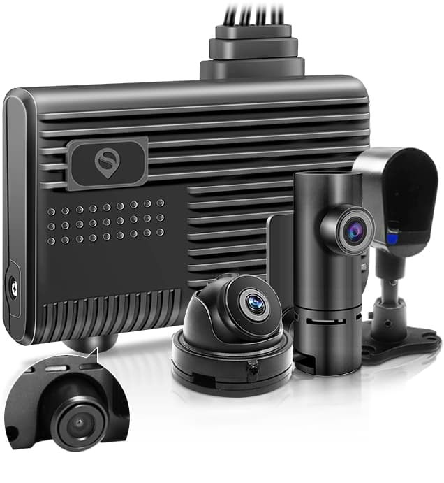 کیت نظارت تصویری و ردیاب دوربین دار V6 | مجهز به ADAS و DMS